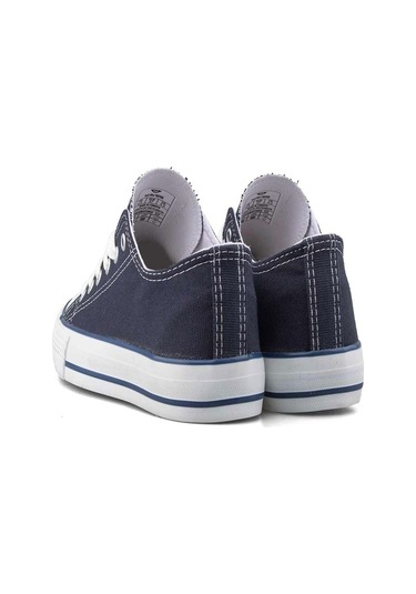 Waves 700 Unisex Keten Sneaker Ayakkabı Lacivert Beyaz 37 Lacivert - Beyaz