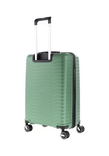 5235 Polipropilen Orta Boy Valiz-metalik Yeşil
