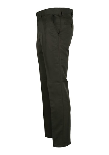 Erkek Keten Pantolon Klasik Normal Kesim Rar01156 Haki