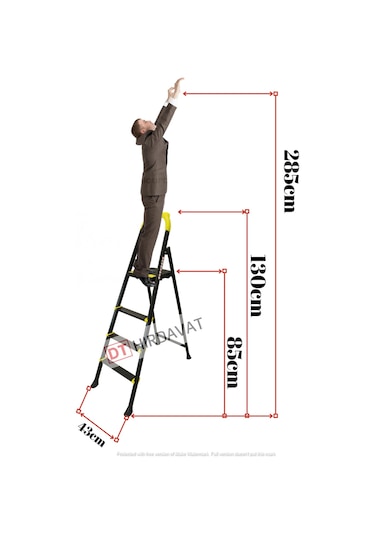 Superstep Merdiven 150 KG Taşıma
