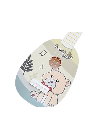 Suntek 4 Telli Çocuk Ukulele Oyuncak Acemi Ayı Için İlgiyi