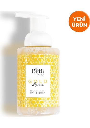 Nemlendirici Arındırıcı Gold Aura Köpük Sabun 300 Ml
