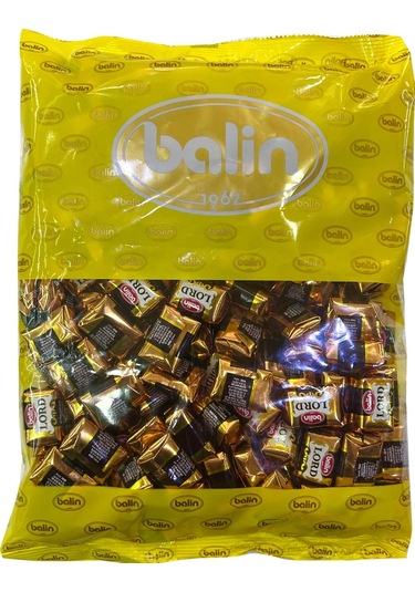Balin Lord Bitter Çikolata Kaplı Dulce De Leche Aromalı Fondan 1 KG