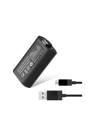 Yues Xbox One S Series S X Gamepad Oyun Kolu Şarj Kit Batarya Kablo Xbox One/One S/Series S/Series X Uyum