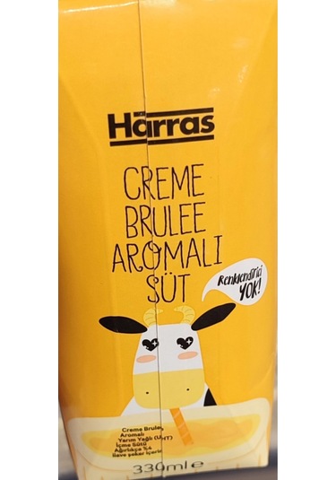 Creme Brulee Aromalı Süt