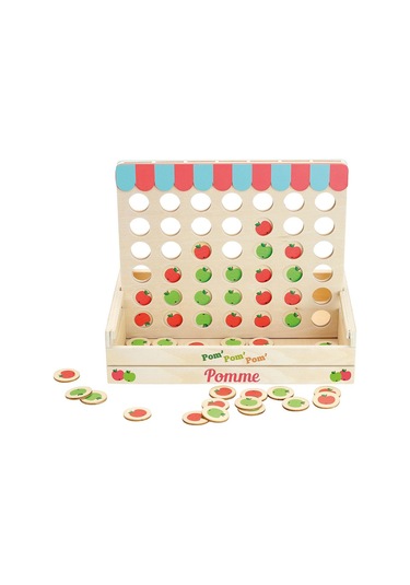 Vilac - Ahşap 4 Sıra Elma Oyunu