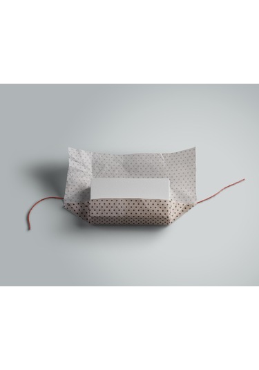 Siyah Puantiyeli Kraft Ambalaj Kağıdı Seti, 10 Rulo Kağıt 70x100c