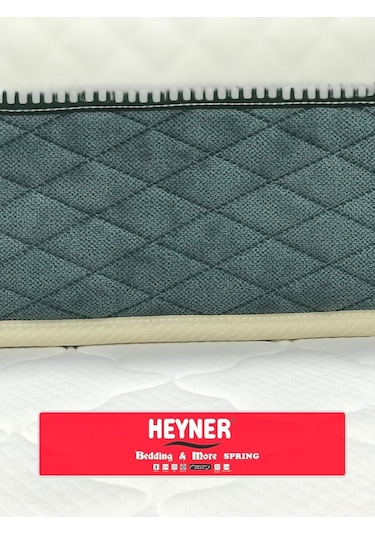Uzunbebe 120X180 Heyner Çift Yönlü Bamboo Ve Organic Cotton Yaylı Yatak