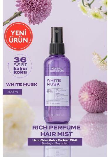 Kundal Rich Perfume Hair Mist White Musk 100 ML