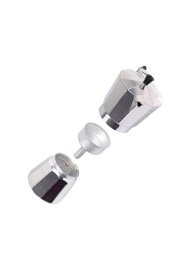 120 Ml İtalyan Moka Cezve Mocha Soba Espresso Kahve Kafeterya Percolator Cezve Gayzer Latte Kahve Makinesi Kahve Tencereler