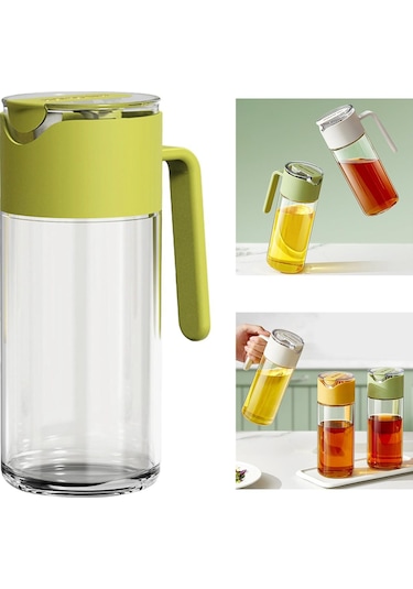 Suntek Sos Izgara Pişirme Yeşili Için Cam Yağ Kazanı Kolay