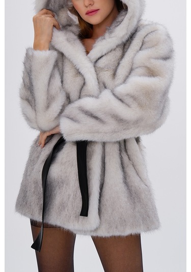 Valmenti Kadın Tekstil Mont 616 5221 Bn Pls Mont Sk24/25 Beyaz Kırcıllı Beyaz