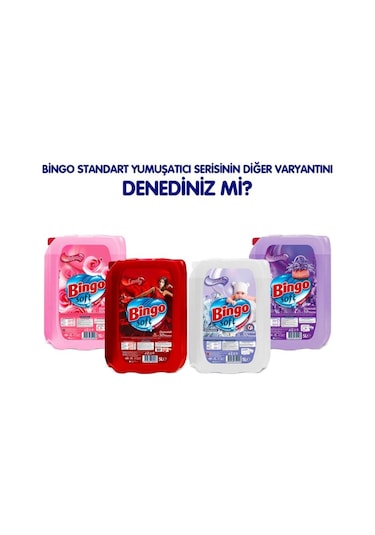 Bingo Soft Çamaşır Yumuşatıcısı Kuzumun Kokusu 5 L