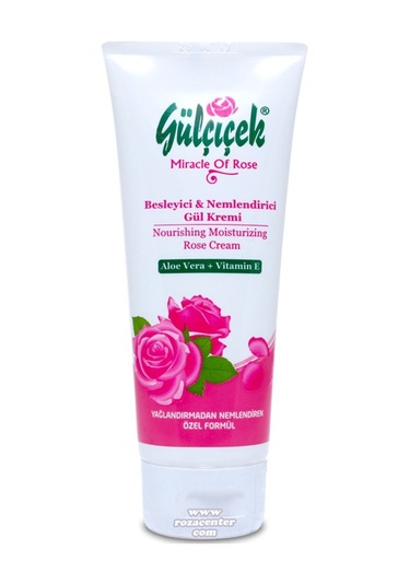Gülçiçek Aloe Vera-Vitamin E Gül Kremi 100 ML