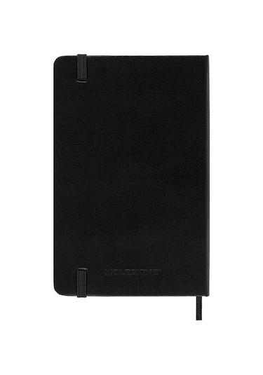 Moleskine Çizgili Siyah Defter Cep Boy Sert Kapak