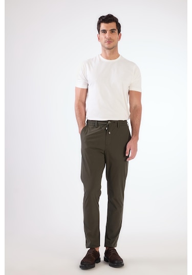 Dufy Jogger Pantolon Haki