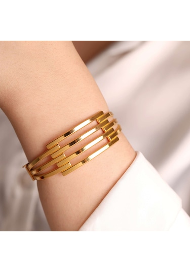 28 Gr 22 Ayar Tiaburga D4 İşçiliksiz Bilezik