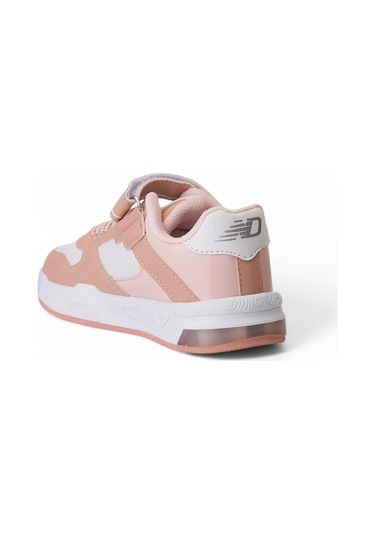 012 Çocuk Okul Öncesi Işıklı Sneaker Pudra