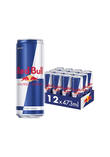 Red Bull Enerji İçeceği 12 x 473 ML