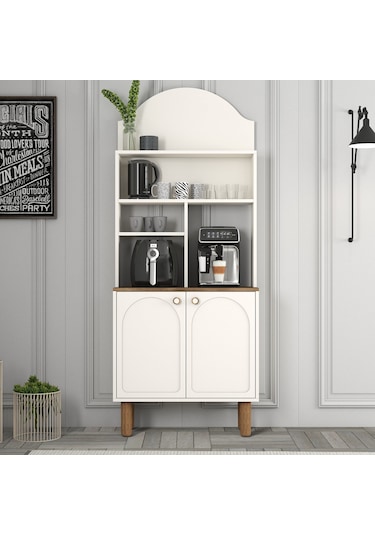 Bohem Kahve Köşesi 80cm - Krem Krem