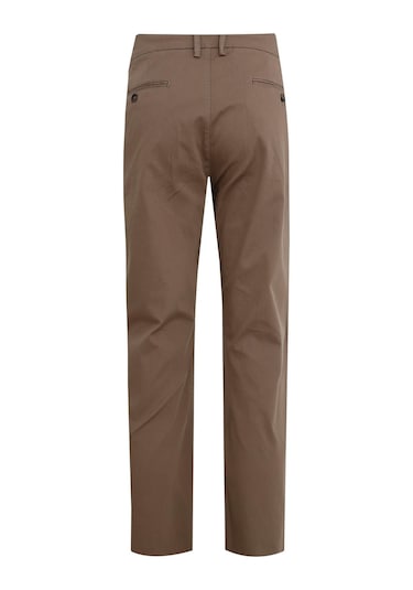 Uki Toprak Comfort Fit Chino Pantolon TOPRAK
