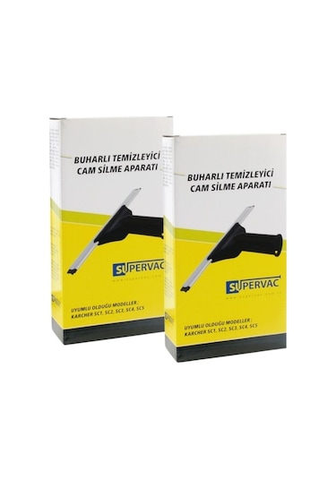 Karcher Sc2 Sc3 Sc4 Sc5 Buharlı Temizlik Makinesi İle Uyumlu Cam Temizleme Aparatı 2'li