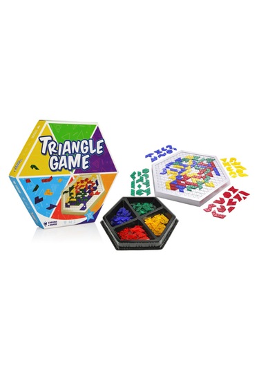 Triangle Game Strateji Ve Mantıkla Zeka Geliştiren Kutu Oyunu