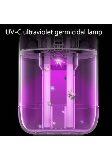 M09 Çift Nozullu Hava Nemlendirici Led Dijital Ekran Uv Sterilizasyon Taşınabilir Araç Nemlendirici, Ürün Özellikleri: Şarj Edilebilir Tip Yeşil