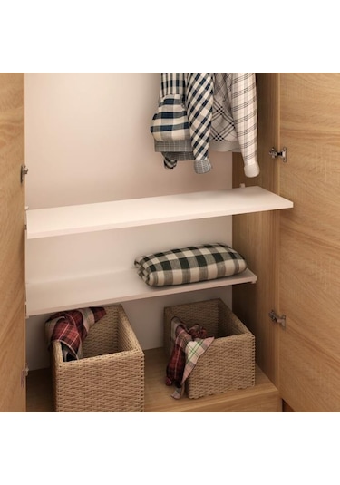 Rafkestir Özel Ölçü Dolap Içi Ek Raf Kesimi - Kişiye Özel Üretim