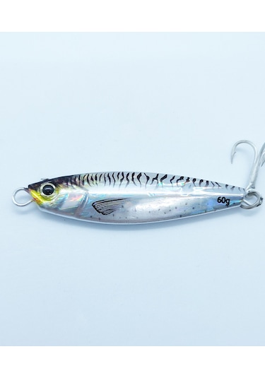 Gerçekci Parıltılı Kurşun Balık Jig 60 GR - Balık Avı
