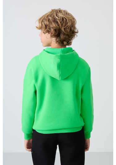Tommy Life Neon Yeşil Pamuklu Kalın İçi Tüylü Yumuşak Dokulu Standart Fit Nakışlı Erkek Çocuk Sweatshirt - 112 Neon Yeşil Tommy Life Neon Yeşil Pamuklu Kalın İçi Tüylü Yumuşak Dokulu Standart Fit Nakışlı Erkek Çocuk Sweatshirt - 112 Neon Yeşil