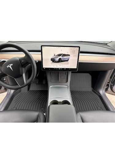 Teamcar Tesla Y 2019 Sonrası Uyumlu Premium Serisi Havuzlu Paspas