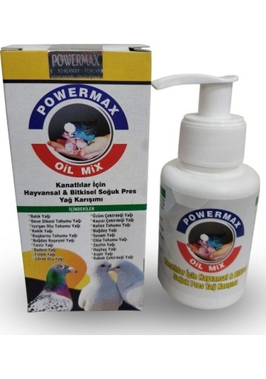 Powermax Oil Mix Kanatlılar için Yağ Karışımı 100 Ml