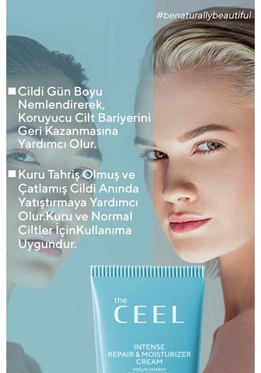 The Ceel Yoğun Onarıcı ve Nemlendirici Bariyer Koruyucu Madecassoside Özlü Cica Krem 50 ml