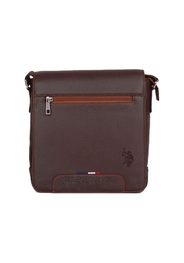 U.S. Polo Assn. Kahve Erkek Us Polo Assn Unisex Çapraz Askılı Çanta 6 Plevr842 Kahve Kahverengi