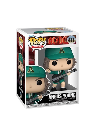 Funko Pop Rocks: Ac/dc, Angus Young Yeşil Vinil Figür, Koleksiyon & Hediye Için Karakter Figürü Diğer