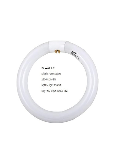 Simit Ampul 22 Wat Beyaz Işık
