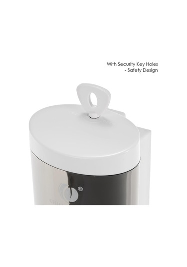 Beyaz Chuangdıan Çift Taraflı Köpük Bantlı Manuel El Sabunu Dispenseri Duvara Monte Sıvı Şampuan Duş Beyaz