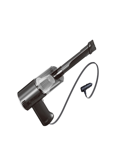 Jeemson K-7a Kablolu Siyah Araç Süpürgesi - Yüksek Emme Gücü, Çoklu Filtre, Düşük Gürültü, Farklı Emme Başlıkları İle Ev Ve Araç İçin