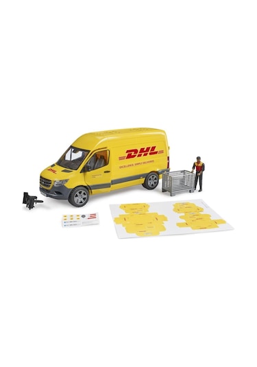 Bruder Mb Sprinter Dhl Kamyonu + Sürücüsü Br02671