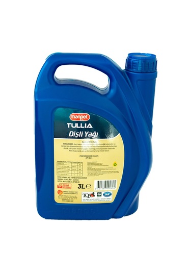 Manpet Tullia Sae 90 Gl-I Dişli Şanzıman Diferansiyel Yağı 3 L