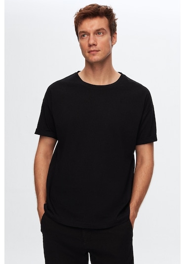 D's Damat Ds Damat Comfort Beyaz/siyah/haki 3'lü Bol Kesim %100 Pamuk T-shirt 6hc14ortbn036 Beyaz/siyah/haki