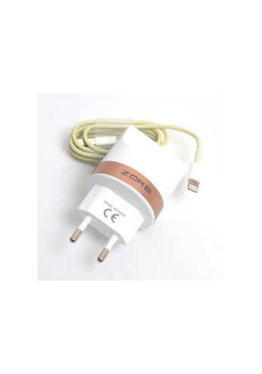 Mobilefix Tiger 2000 Mah 2 İn 1 Lightning Ev Şarj Seti - Beyaz Beyaz