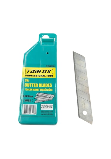 Eltos Stm018 18mm Maket Bıçağı Yedeği 10 Adet