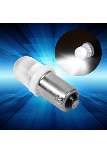 Xindoker Araba 12v Beyaz Led Fari Işığı - Ba9s T11 T4w H6w 1895 Tipi, Enerji Tasarruflu, Kolay Kurulum, 20 Adet Paket