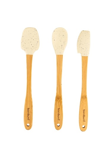 Zolly - 3 Lü Spatula Seti Beyaz