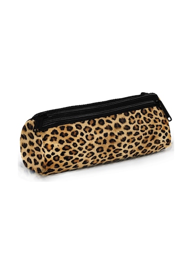 Coral High Kahverengi Leopar Desenli 3 Lü Okul Çanta Seti Set0123681 Kahverengi