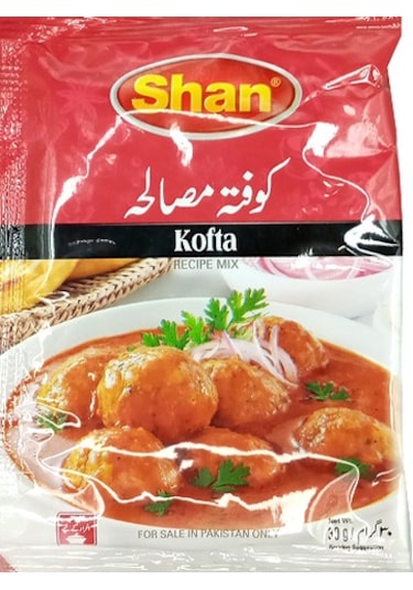 Shan Kofta Hint Köfte Masala Yemeği Baharatı 30 G