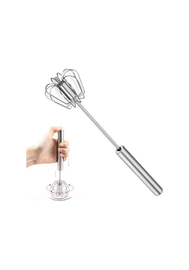 Paslanmaz Çelik Basmalı Çırpıcı -1 Adet