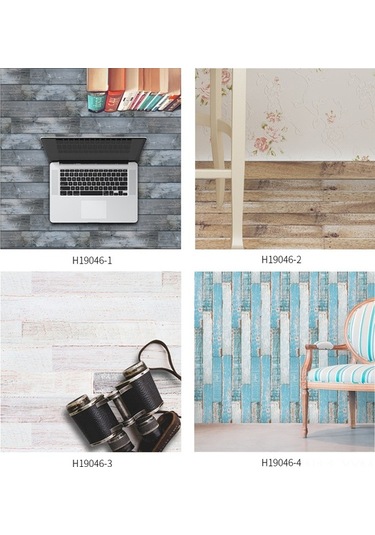 Dancemonkey Su Yalıtımlı Kendinden Yapışkanlı Ahşap Desenli Pvc Duvar Kağıdı - 5m X 20cm Su Geçirmez Desenli Ahşap Duvar Kağıdı Diğer